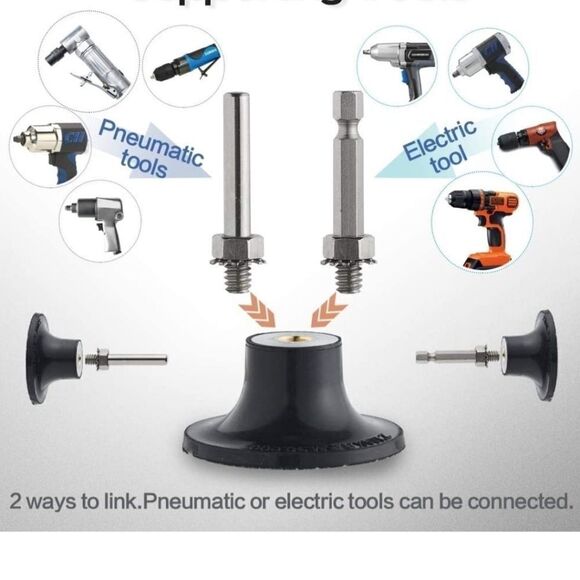 TWO NEW 60 PC Sanding-Grinding-Finishing Disc Sets - Picture 3 of 7